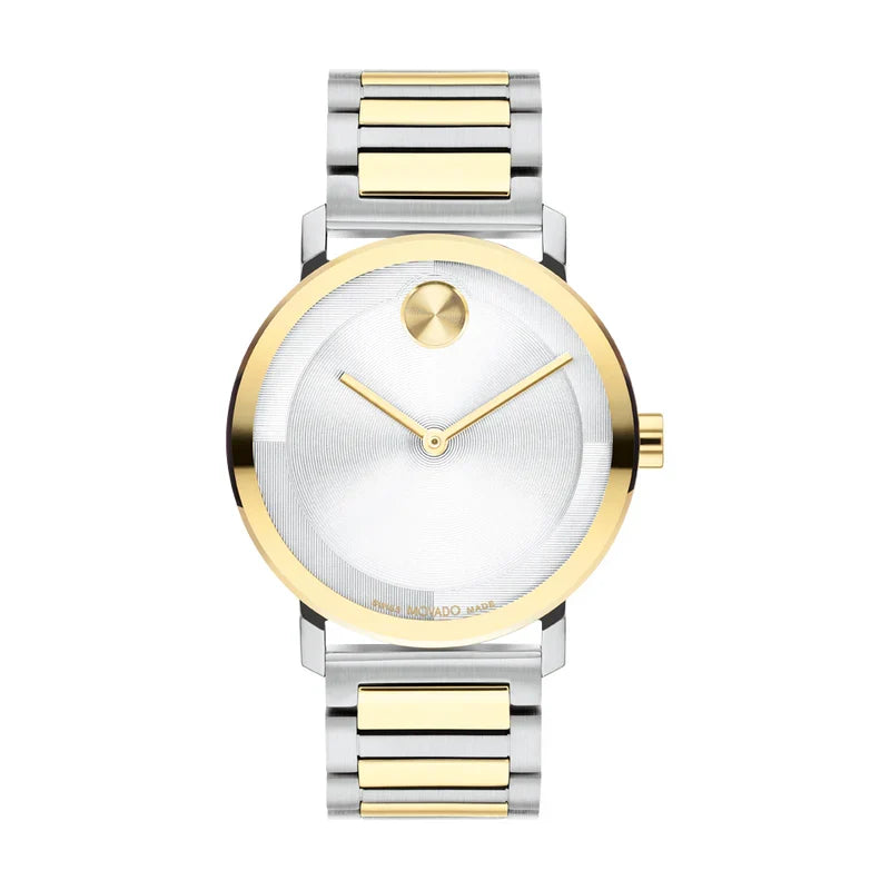 Movado BOLD Evolution 2.0 40mm Watch with Silver Dial and Two-Tone Stainless Steel Watch - 3601087