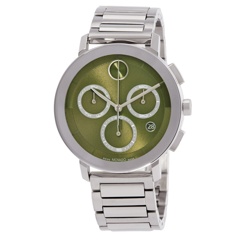 Movado BOLD Evolution 2.0 Chronograph Quartz Green Dial Men's Watch 3601189