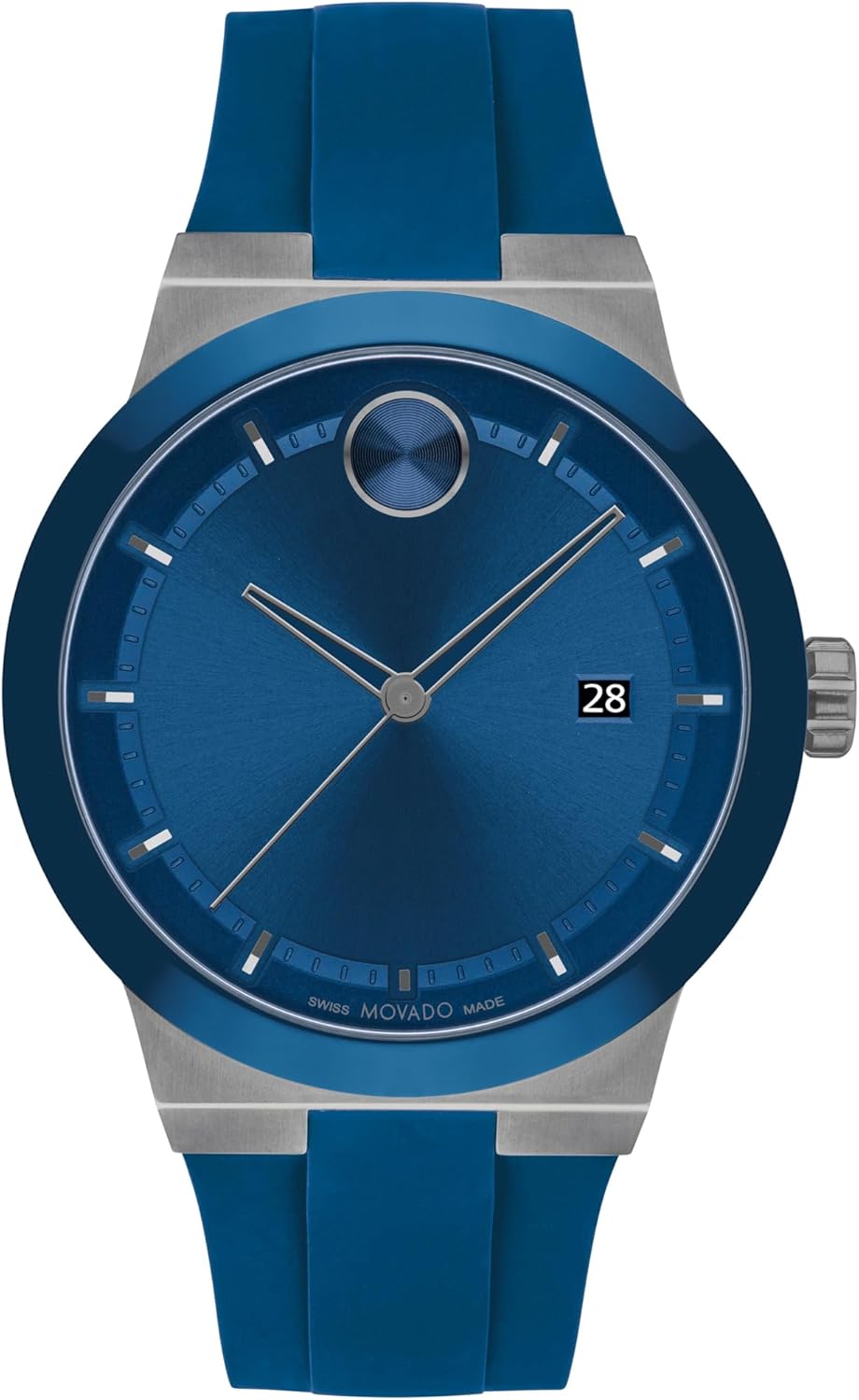 Movado BOLD Fusion Blue Sunray Dial Men's Watch - 3601193
