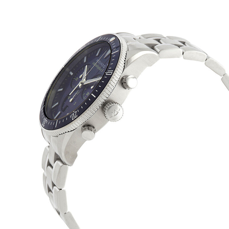 Movado Heritage Chronograph Quartz Blue Dial Men's Watch - 3650124