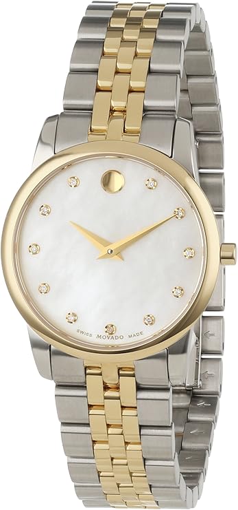 Movado Museum Two-Tone Women's Watch - 0606613
