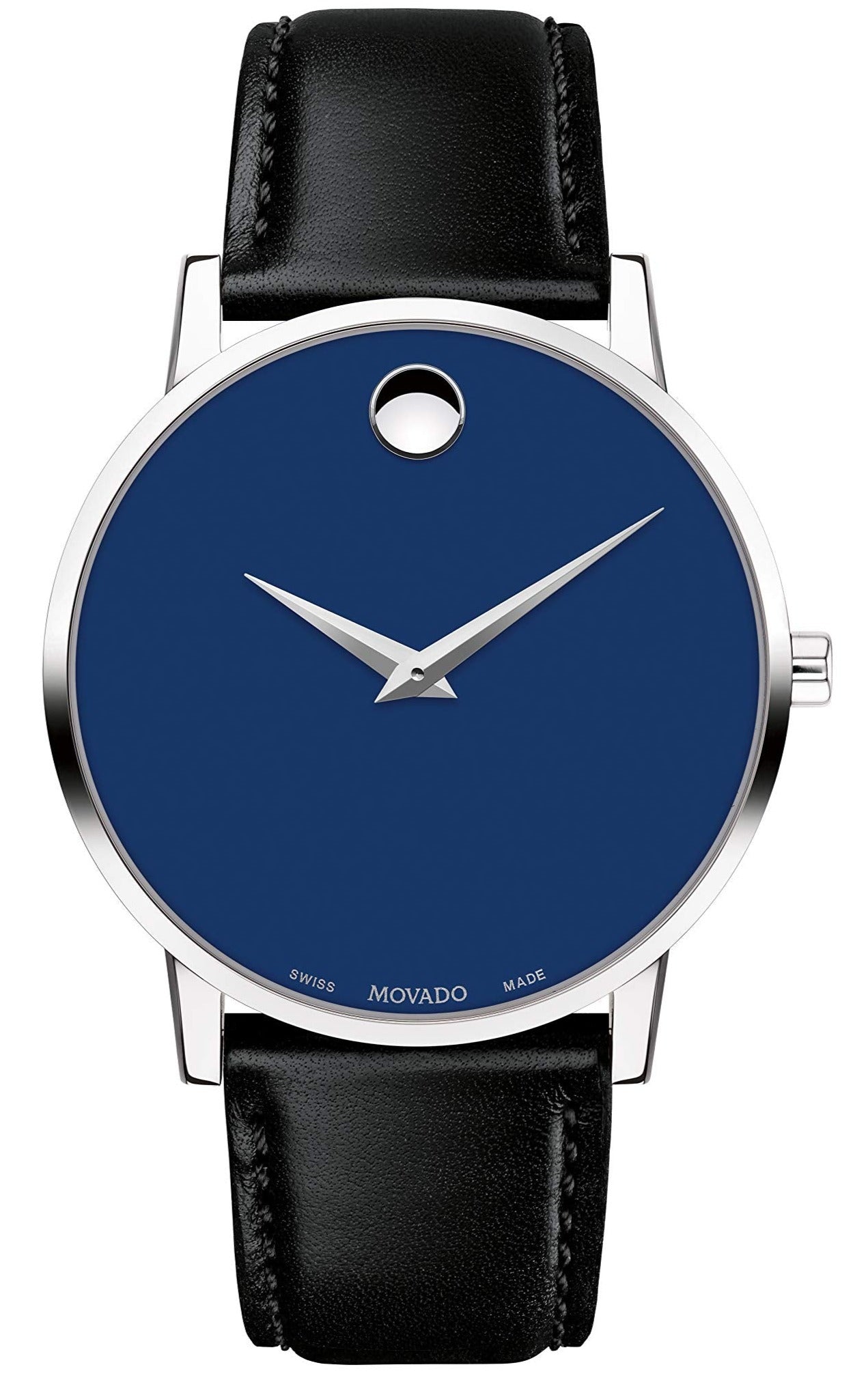 Movado Museum Classic Quartz Blue Dial Men's Watch - 2100009
