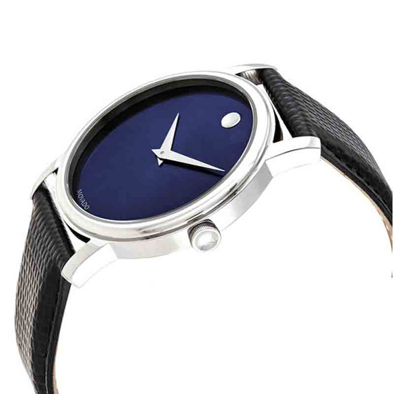 Movado Museum Classic Quartz Blue Dial Men's Watch - 2100009