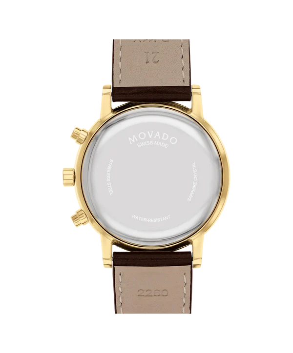 Movado Museum Classic Chronograph Quartz Green Dial Men's Watch - 0607890