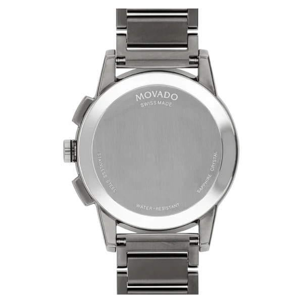 Movado Museum Sport Chronograph Quartz Blue Dial Men's Watch - 0607624