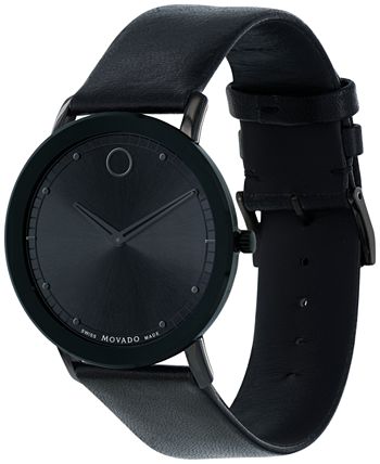 Movado Sapphire Black Men's Watch - 0606884