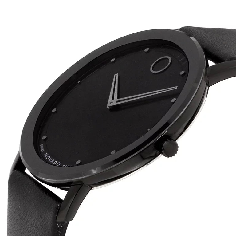 Movado Sapphire Black Men's Watch - 0606884