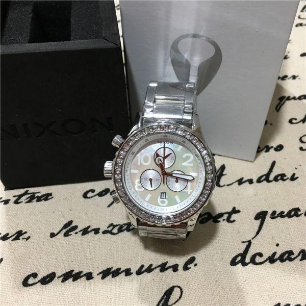 Nixon 42-20 Chronograph Crystal women's watch with box and packaging