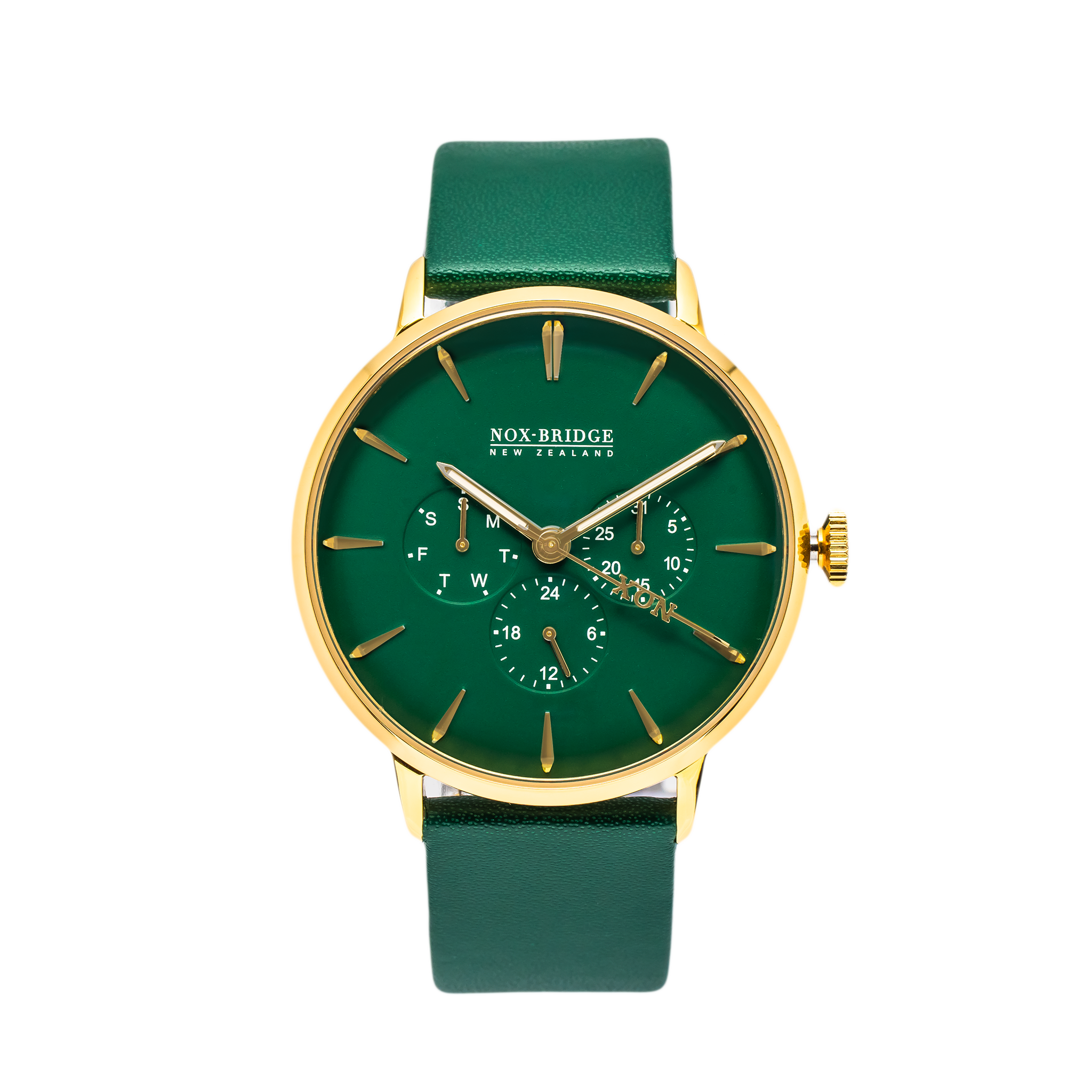Noxbridge Vega Green & Gold Watch VVIG41