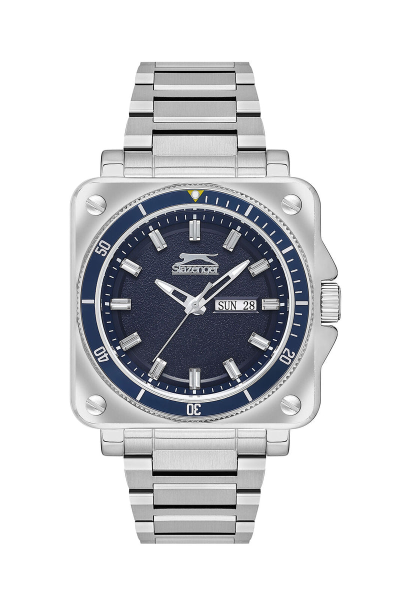 Slazenger Silver Stainless Steel Men's Watch - SL.09.2232.1.03 SL.09.2232.1.03 - Image 1