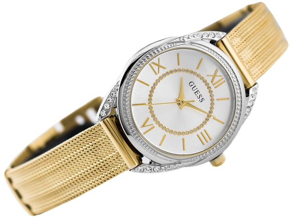 Guess Women’s Quartz Stainless Steel Silver Dial Women's Watch W1084L2 - Watches of New Zealand #2