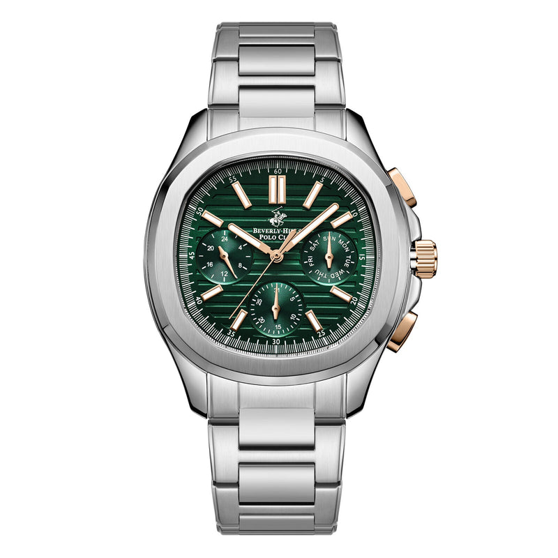 Beverly Hills Polo Club Metallic Stainless Steel Men's Watch - BP3212X.371 BP3212X.371 - Image 1