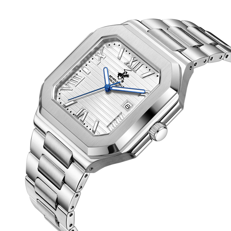 Beverly Hills Polo Club Silver Men's Watch - BP3845X.330 BP3845X.330 - Image 2