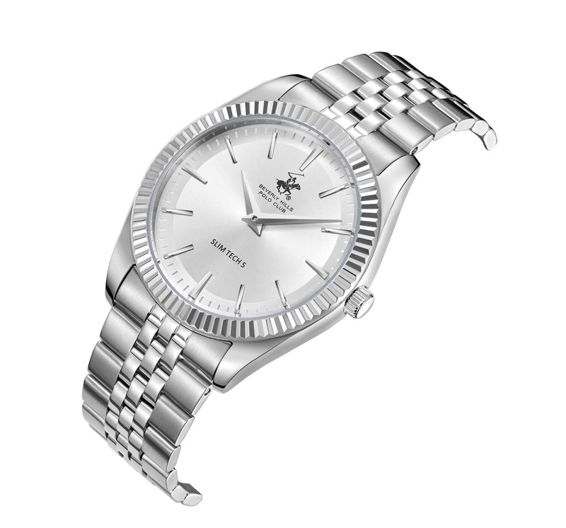 Beverly Hills Polo Club Silver Men's Watch - BP3830X.330 BP3830X.330 - Image 2