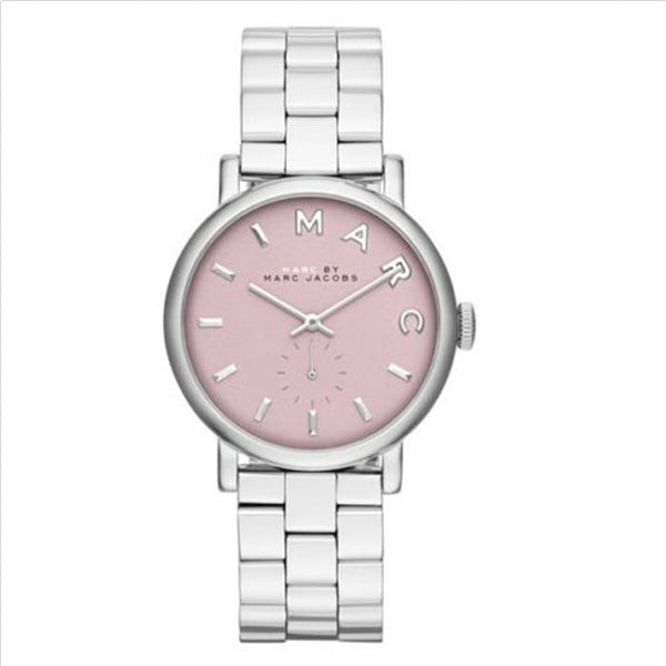 Marc By Marc Jacobs Baker Pink Women's Steel Wrist Watch  MBM3280 - Watches Of New Zealand