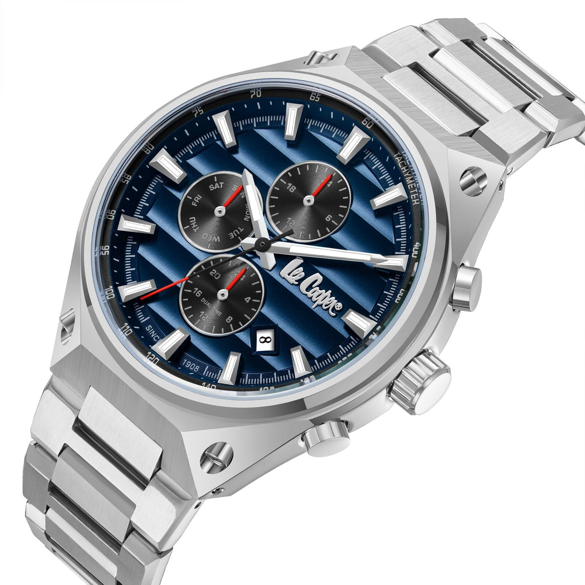 Lee Cooper Silver Men's Watch LC08026.390 LC08026.390 - Image 4