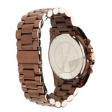 Michael Kors Bradshaw Chronograph Espresso Dial Unisex Watch MK5628 - Watches of New Zealand #3