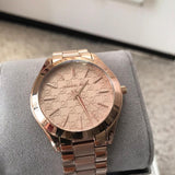 Michael Kors Runway Rose Gold Ladies Watch MK3336 - Watches of New Zealand #4