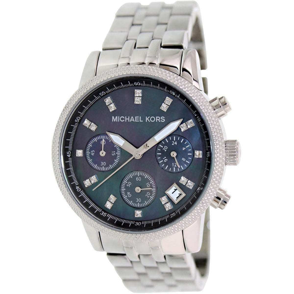 Michael Kors Jet Set Chronograph Black Dial Ladies Watch  MK5021 - Watches of New Zealand