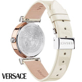 Versace Meander White Leather Strap Women's Watch VELW00120 - Watches of New Zealand #3