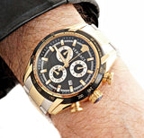 Versace V-Ray Chronograph Two-Tone Men's Watch VE2I00421 - Watches of New Zealand #3
