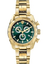 Versace V-Ray Chronograph Green Dial Men's Watch  VE2I00621 - Watches of New Zealand