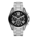 Michael Kors Bradshaw Chronograph Black Dial Silver Unisex Watch  MK5705 - Watches of New Zealand