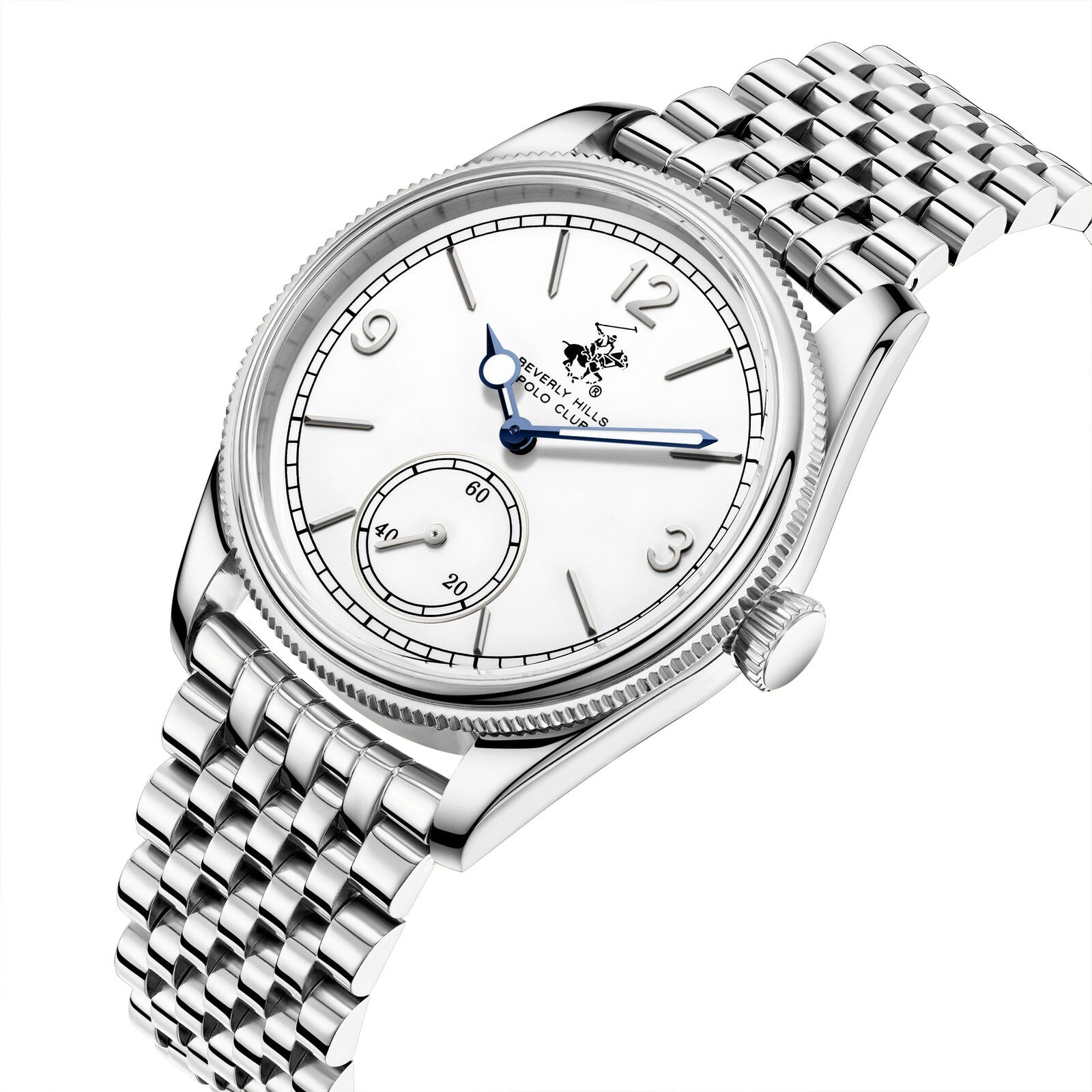 Beverly Hills Polo Club Silver Men's Watch BP3890X.330