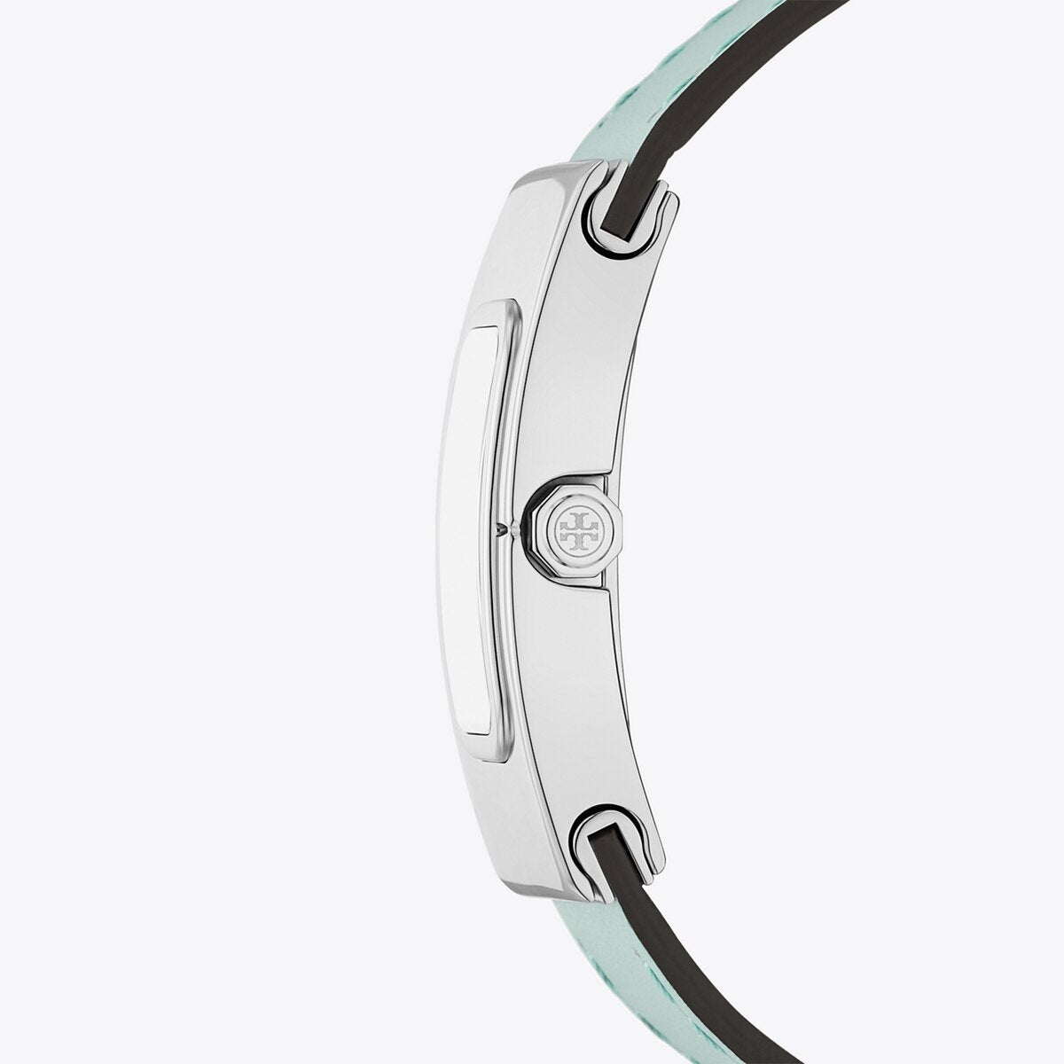 Tory Burch T Watch Light Blue/Faux Croc Grey – TBW3048