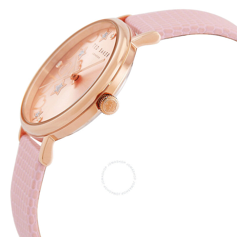 Ted Baker Phylipa Hearts & Stars Quartz Rose Gold Dial Watch and Bracelet Set BKGFW22129I - Watches of New Zealand #2