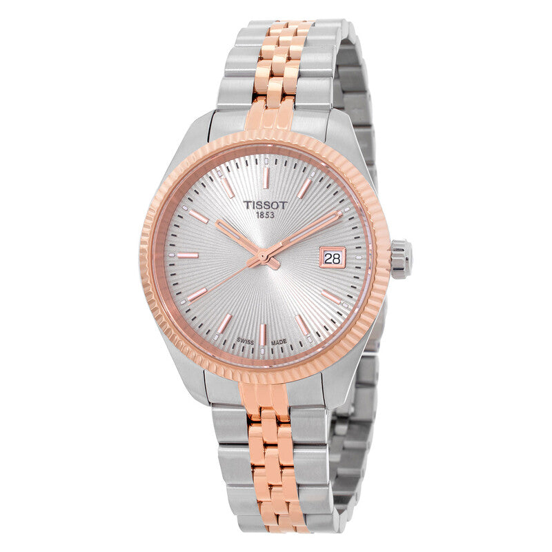 Tissot Everytime Desire Quartz Gold PVD Two-Tone Women's Watch - T156.210.22.031.01