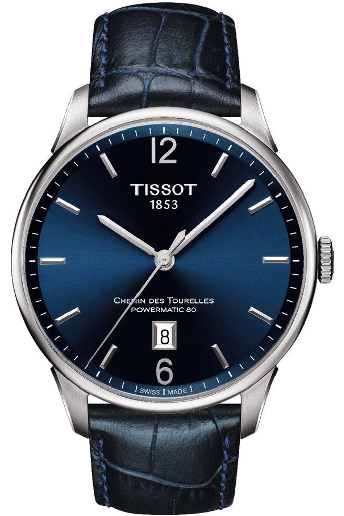 Tissot Chemin Des Tourelles Powermatic 80 Blue Men's Watch - T099.407.16.047.00