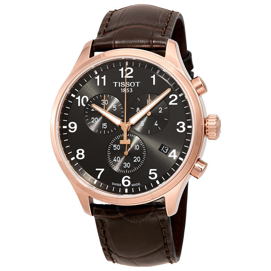 Tissot Chrono Classic XL Chronograph Black Dial Men's Watch T116.617.36.057.01