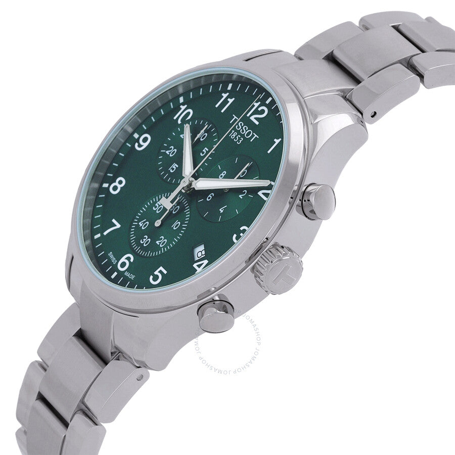 Tissot Chrono XL Classic Quartz Green Dial Men's Watch T116.617.11.092.00