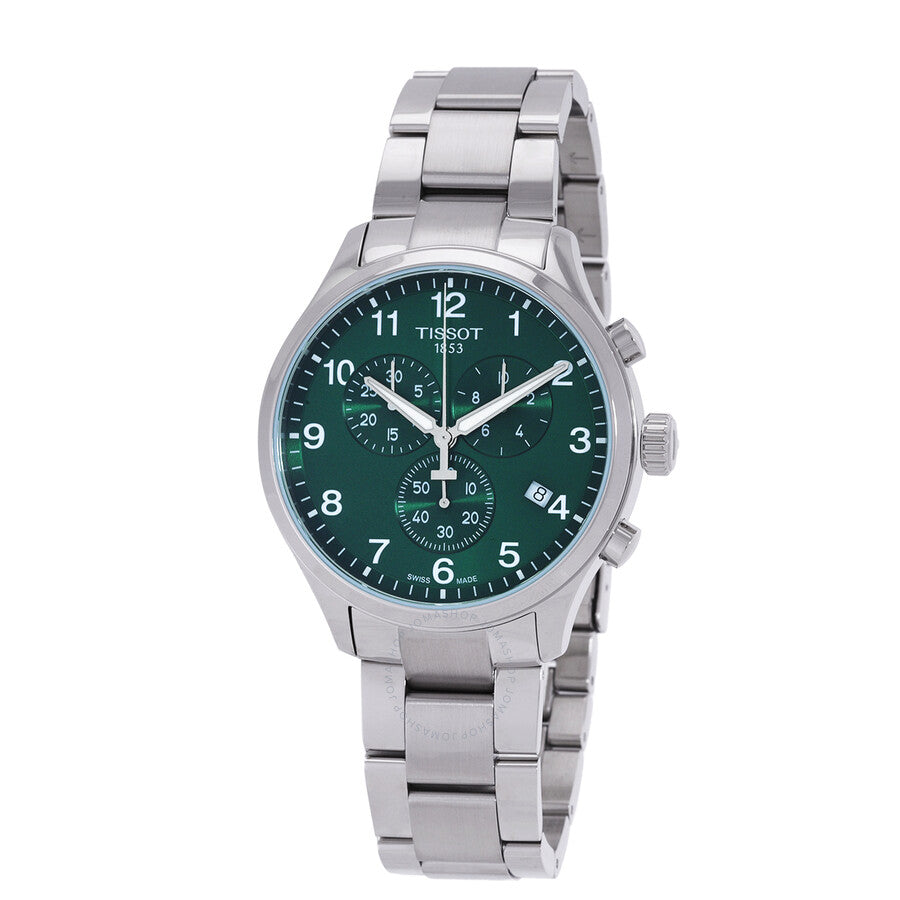 Tissot Chrono XL Classic Quartz Green Dial Men's Watch T116.617.11.092.00