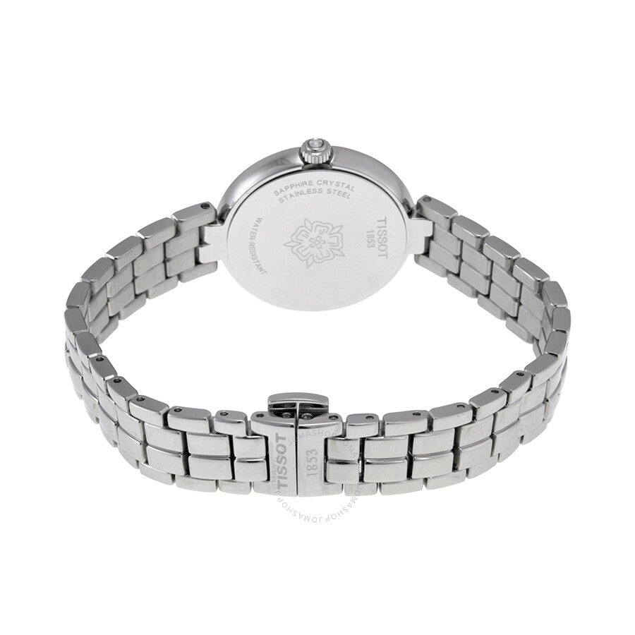 Tissot Flamingo Mother of Pearl Dial Ladies Watch T0942101111100