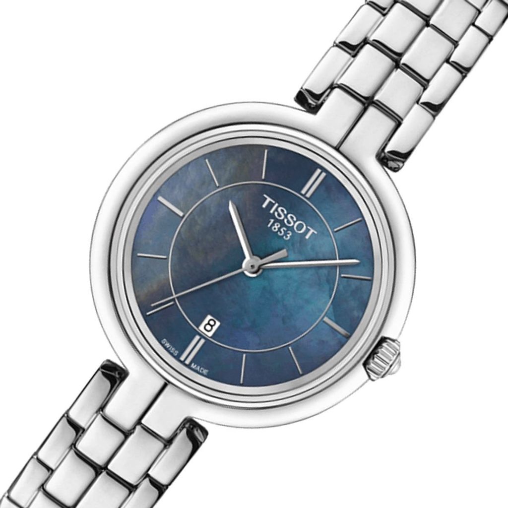 Tissot Flamingo Mother of Pearl Dial Ladies Watch - T094.210.11.121.00