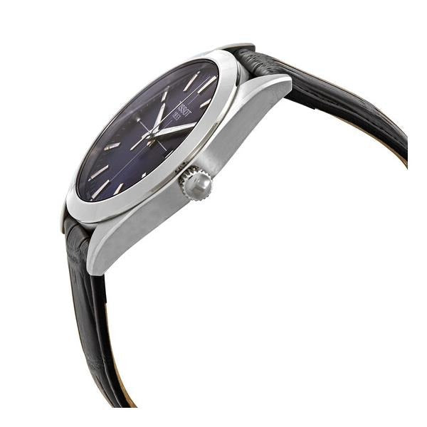 Tissot Gentlemen Blue Dial Black Leather Strap Men's Watch - T127.410.16.041.01