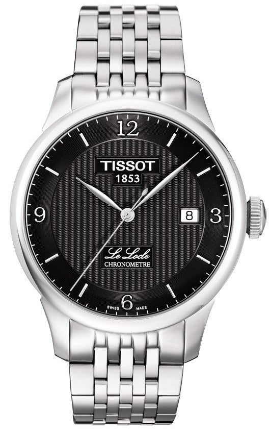 Tissot Le Locle Chronometre Automatic Black Dial Men's Watch - T006.408.11.057.00