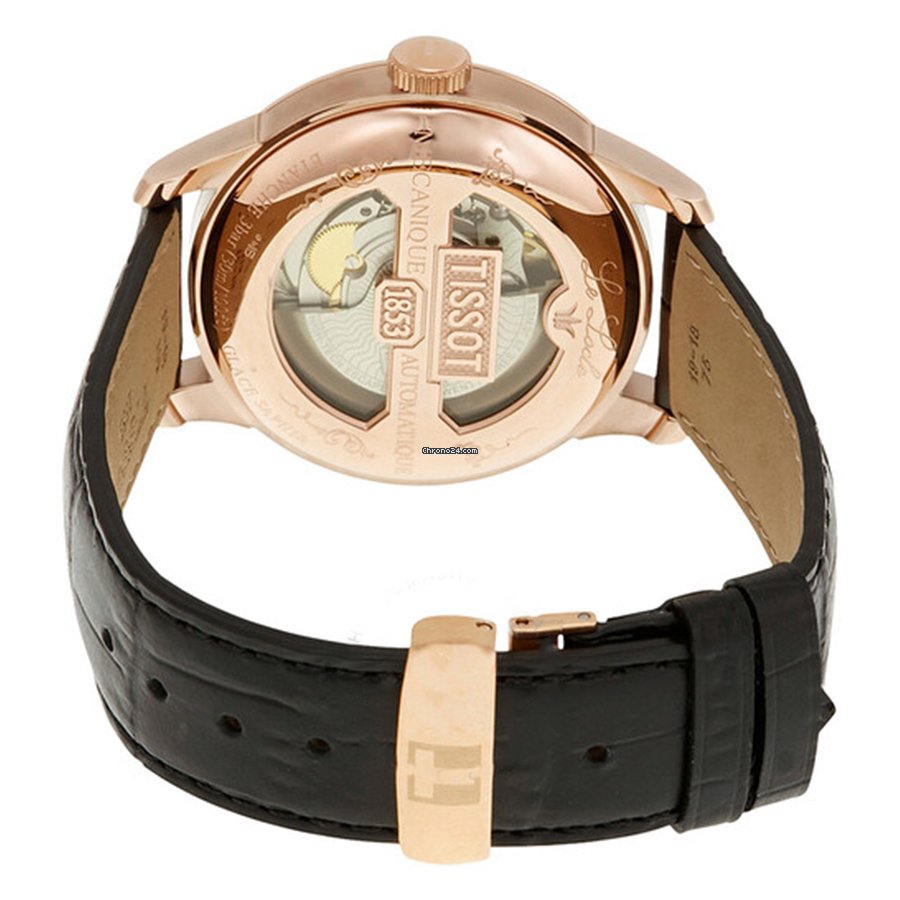 Tissot Le Locle Powermatic 80 Automatic Black Dial Men's Watch - T0064073605300