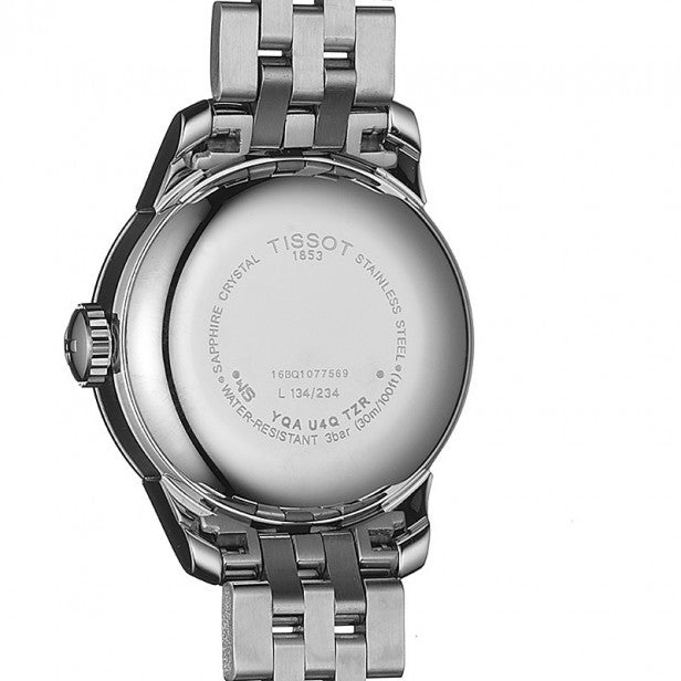 Tissot Le Locle Small Automatic Black Dial Silver Steel Strap Women's Watch - T41.1.183.54