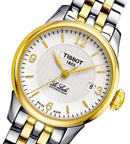 Tissot Le Locle Automatic Silver Dial Stainless Steel Dress Women's Watch - T41.2.183.34
