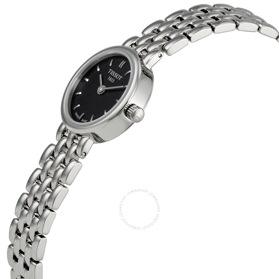 Tissot Lovely Black Dial Stainless Steel Ladies Watch T0580091105100