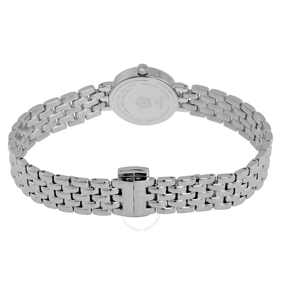 Tissot Lovely Black Dial Stainless Steel Ladies Watch T0580091105100