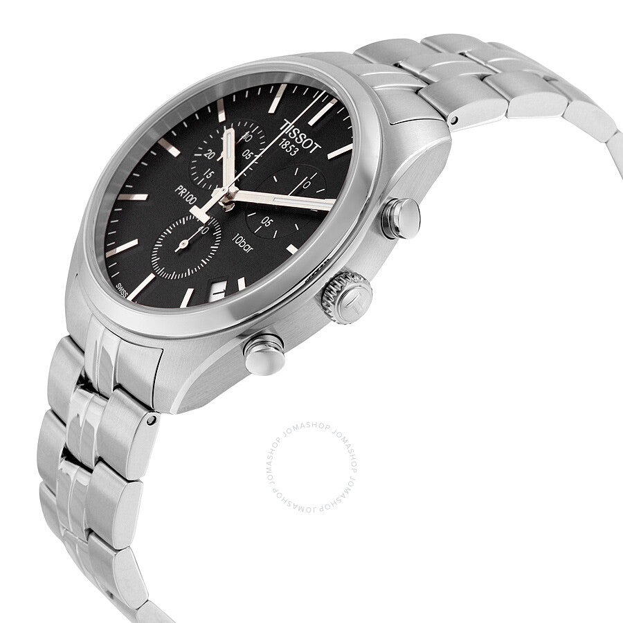 Tissot PR 100 Chronograph Black Dial Men's Watch T1014171105100