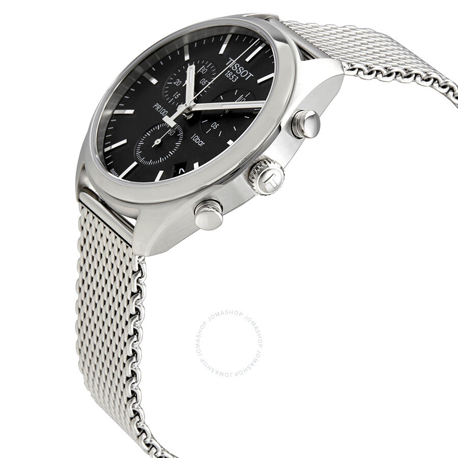 Tissot PR100 Chronograph Black Dial Watch T101.417.11.051.01