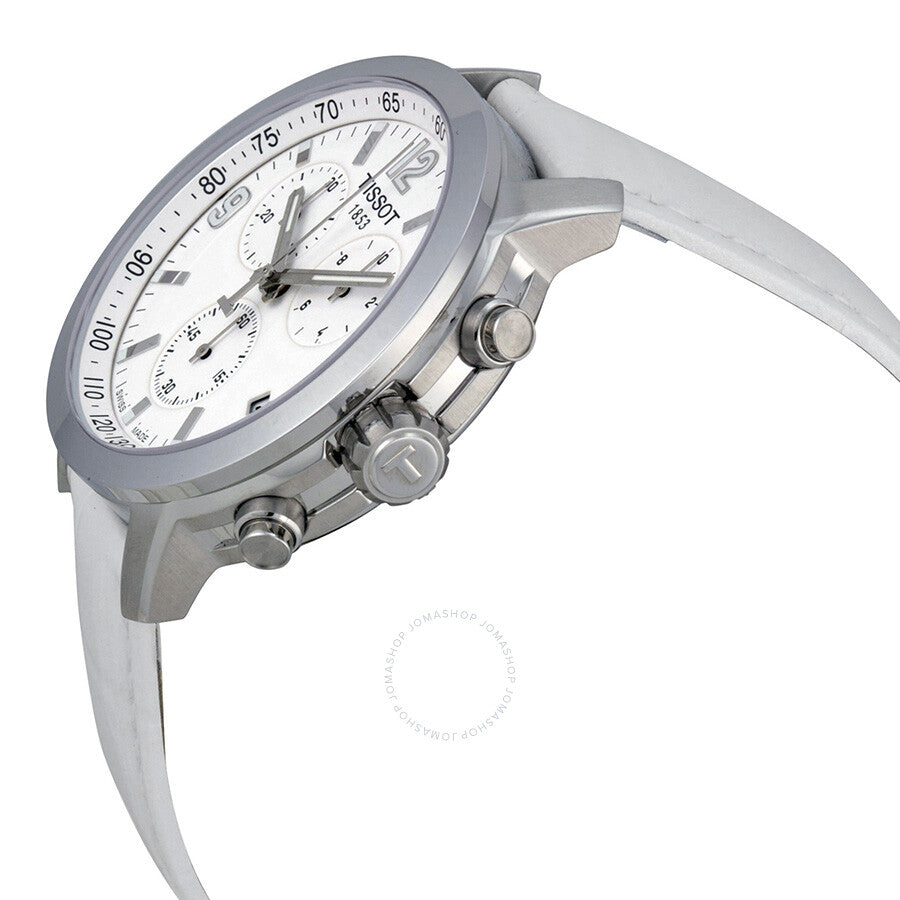 Tissot PRC 200 Chronograph White Dial Steel Watch T055.417.16.017.00