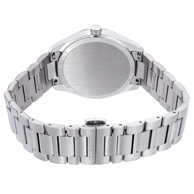 Tissot PRC100 Solar Silver Dial Stainless Steel Men's Watch - T151.422.11.031.00