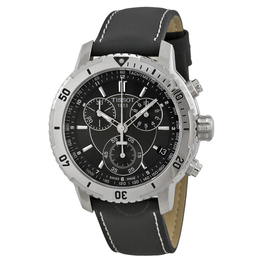 Tissot PRS 200 Chronograph Black Dial Men's Watch T0674171605100