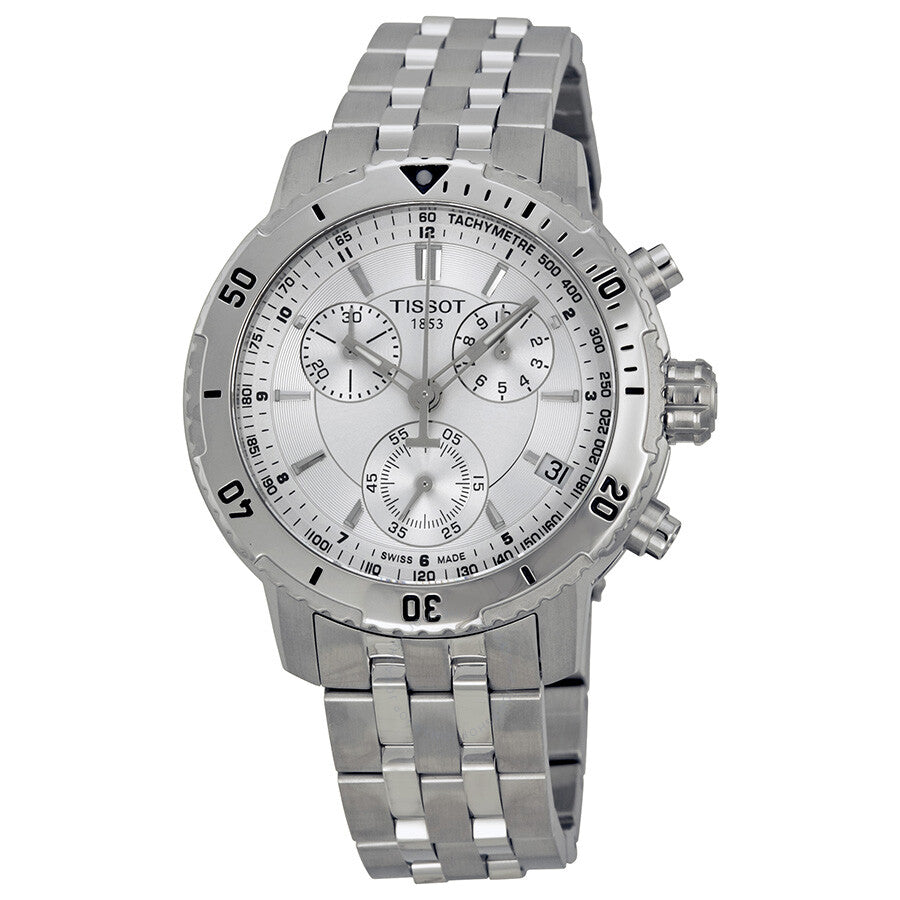 Tissot PRS 200 Chronograph Silver Dial Men's Watch T067.417.11.031.00